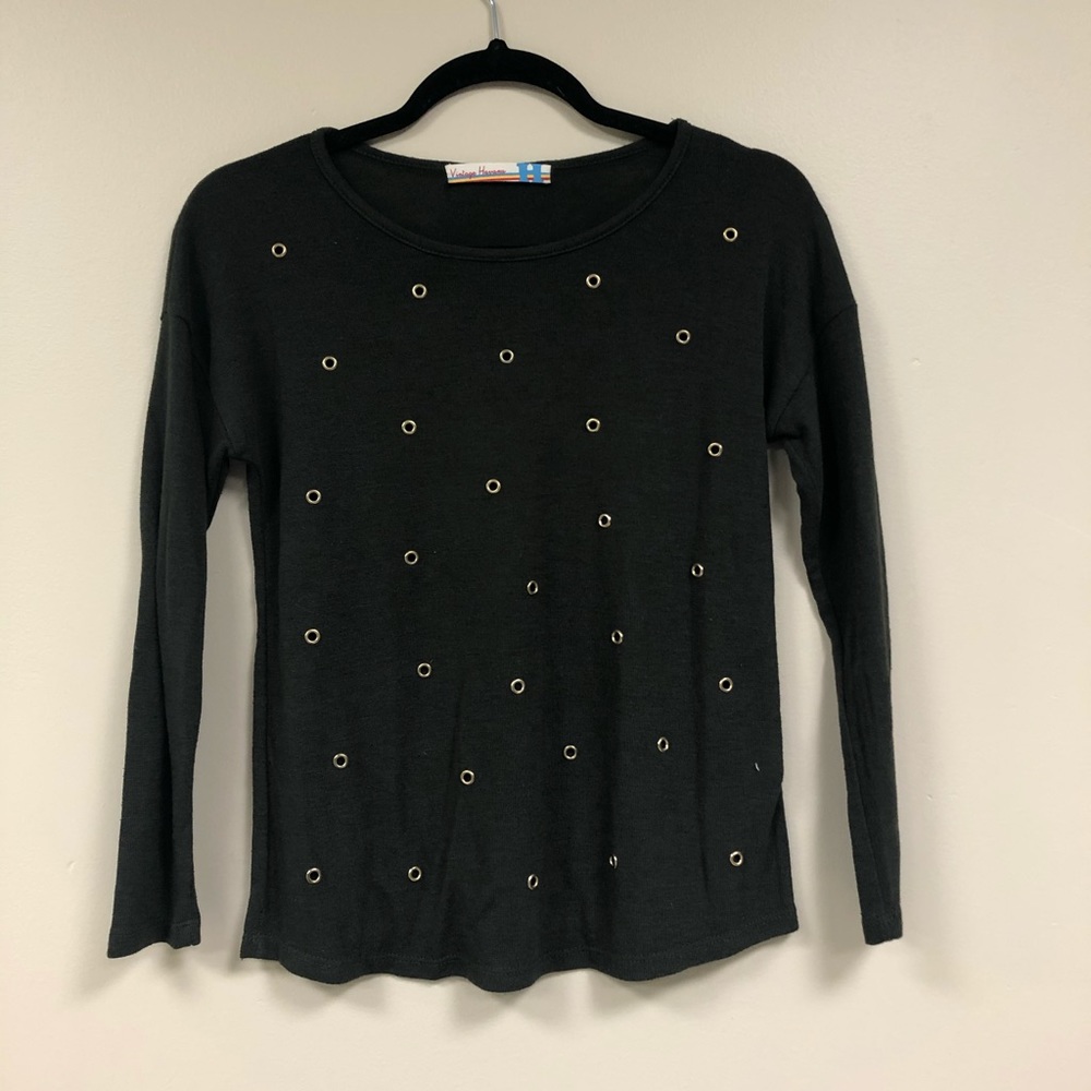 Green Button Hole Shirt